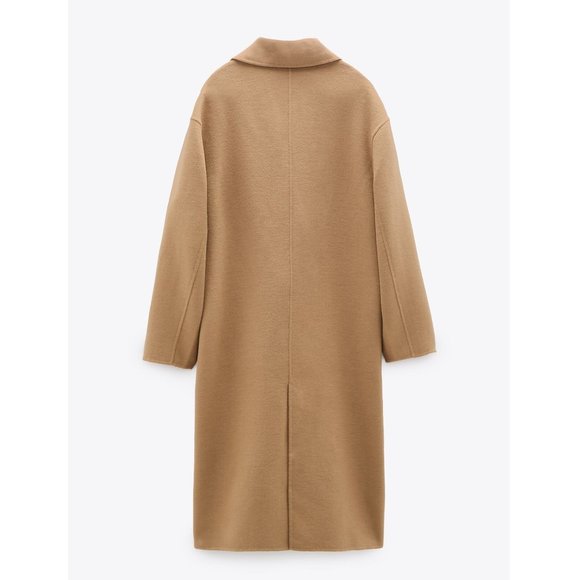 Zara Wool Blend Coat with Gold Buttons - Picture 13 of 13